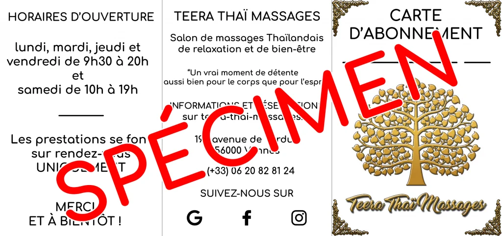 Teera Thaï Massages Vannes - massage relaxation bien être